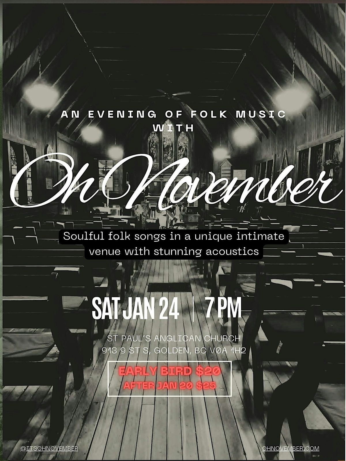 An Evening of Folk Music with Oh November