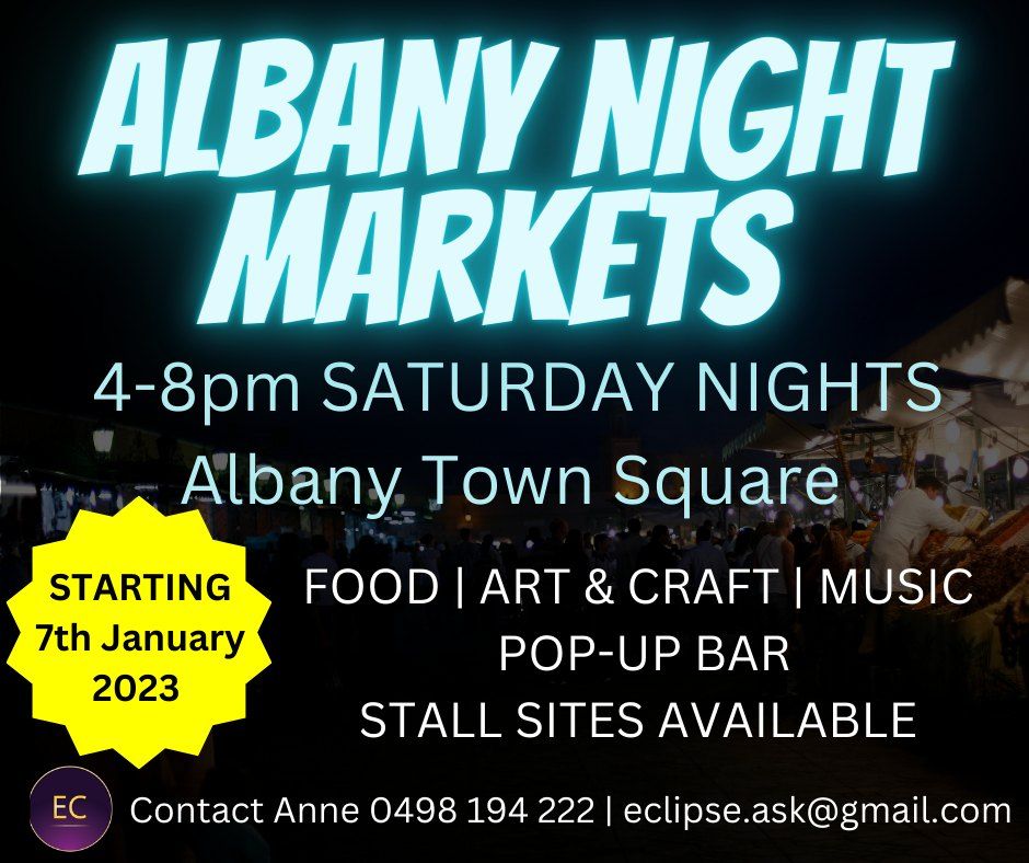 ALBANY NIGHT MARKETS , Albany Town Square, 7 January 2023 AllEvents.in