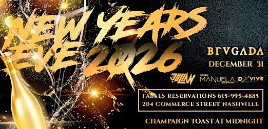 New Years Eve Bash at Brugada Nashville, 31 December | Event in Nashville | AllEvents