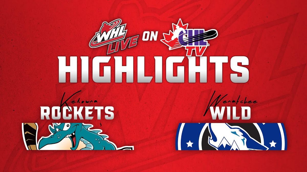 Wenatchee Wild at Kelowna Rockets at Prospera Place, 11 February | Event in Kelowna | AllEvents