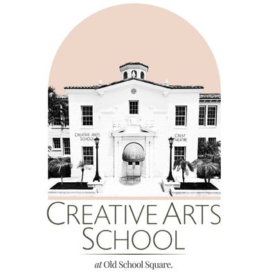 Creative Arts School at Old School Square logo
