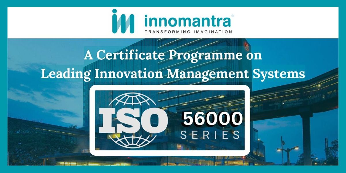 ISO56000 Series Certificate Programme | Event in Bangalore | AllEvents