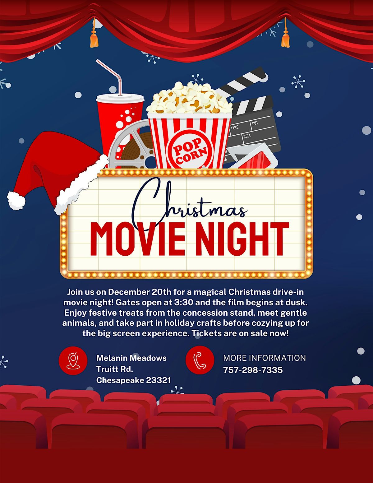 Melanin Meadows Under the Stars: Holiday Edition, 20 December | Event in Chesapeake | AllEvents