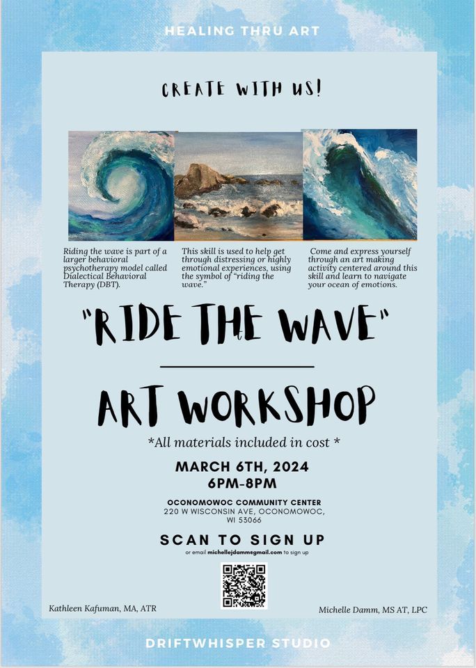 Riding the Wave, Oconomowoc Community Center, March 6 2025 AllEvents.in