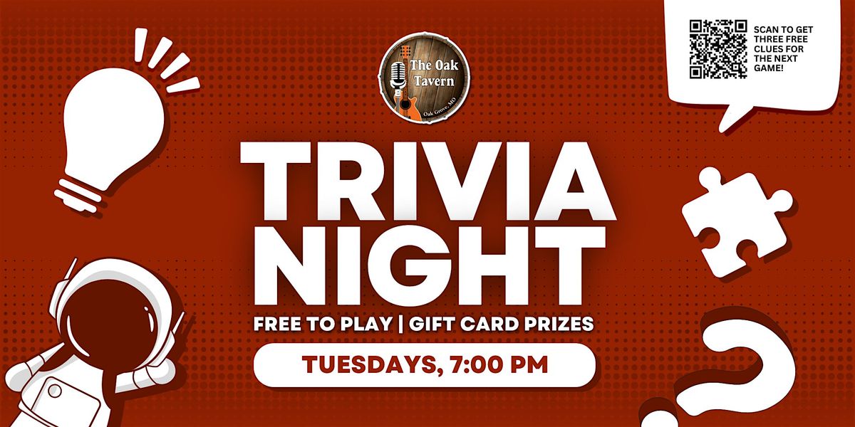 Oak Grove Trivia Night | The Oak Tavern