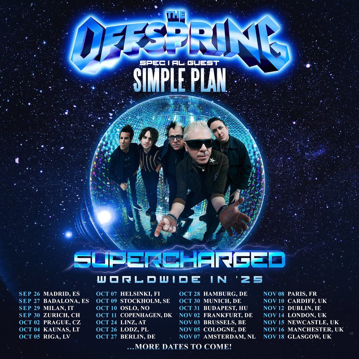 Simple Plan Oslo Tickets, 13 October | Event in Oslo | AllEvents