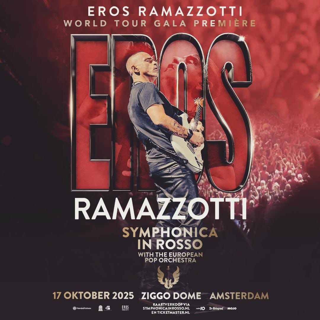 Symphonica in Rosso - Eros Ramazzotti Tickets, 17 October | Event in Amsterdam | AllEvents