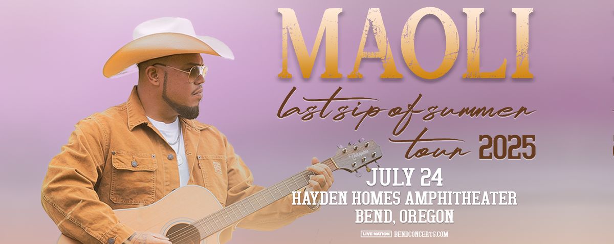 Maoli, 19 April | Event in Paso Robles | AllEvents