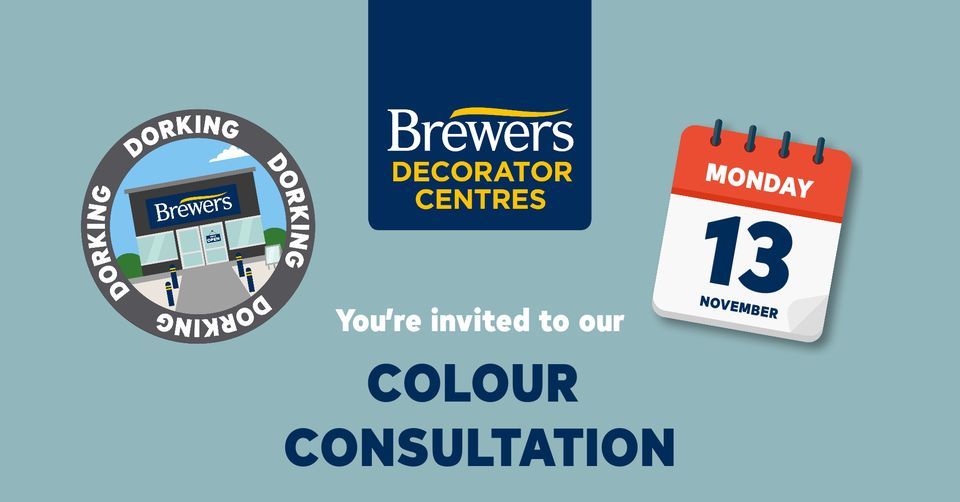 Colour Consultation at Brewers Decorator Centre Dorking, Brewers