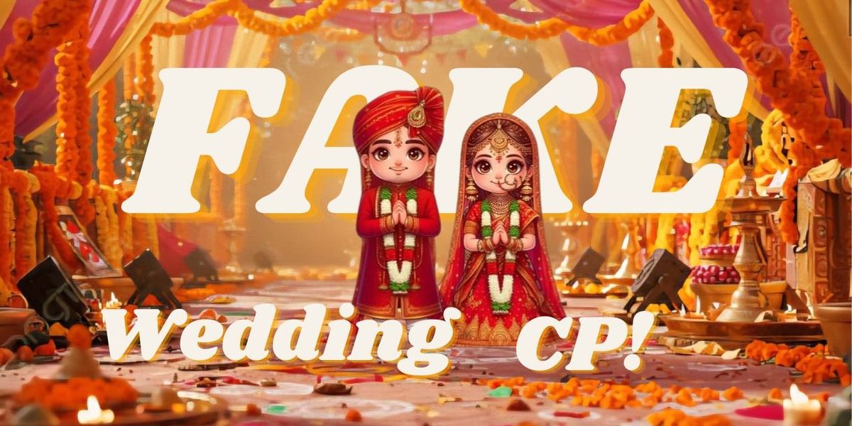 Fake Wedding CP, 23 October | Event in New Delhi | AllEvents