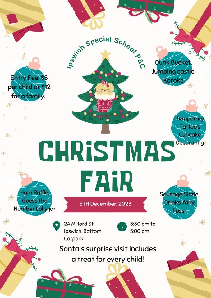 Christmas Fair, Ipswich Special School, December 5 2023 AllEvents.in