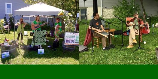 Green Sails With Kitchen Boys At Riverwest Gardeners Market