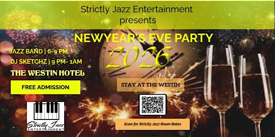 Strictly Jazz Entertainment presents "New Year's Eve Party 2026", 31 December | Event in Memphis