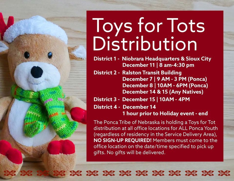 Toys for Tots Distribution D1/Sioux City, 125 6th St, Sioux City, IA 511034405, United States