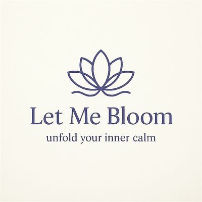 Let Me Bloom- Laura Simon logo