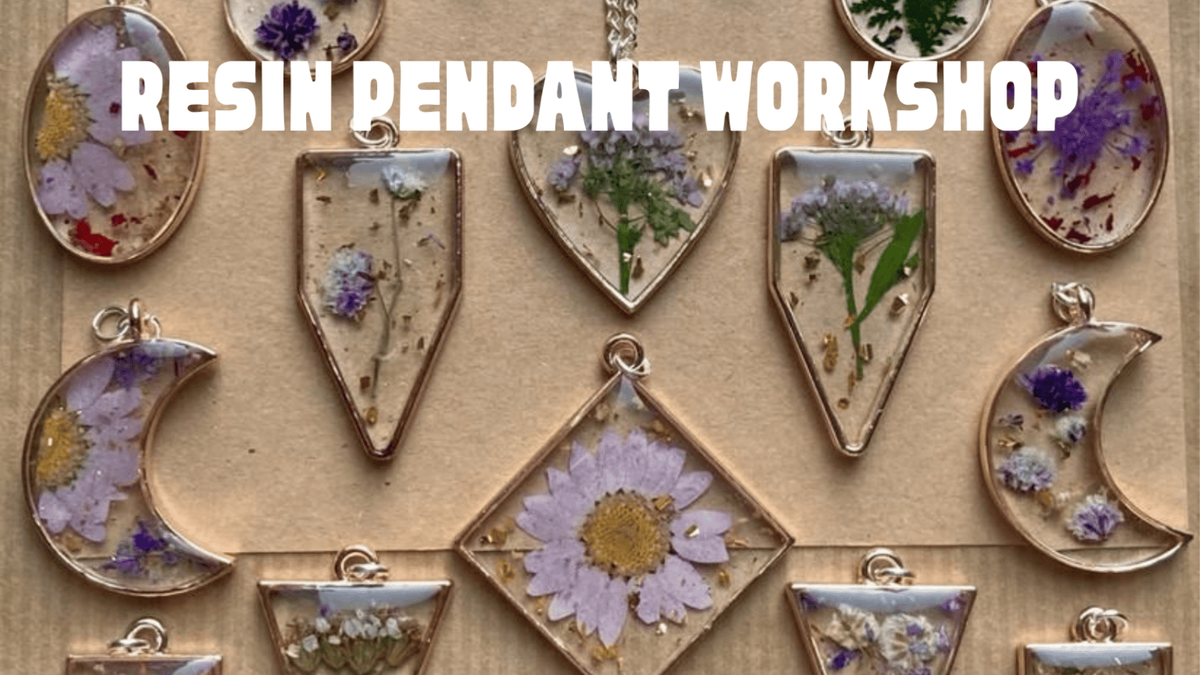 Resin Pendant Workshop