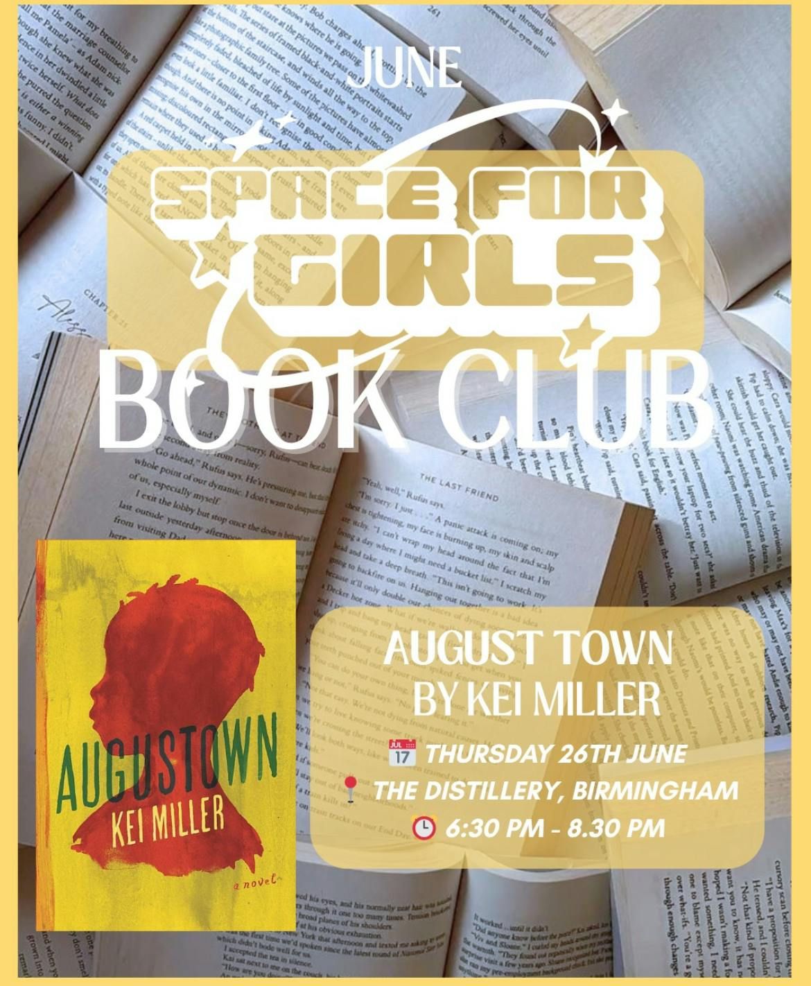 SFG Book Club: June💛, 26 June | Event in Birmingham | AllEvents