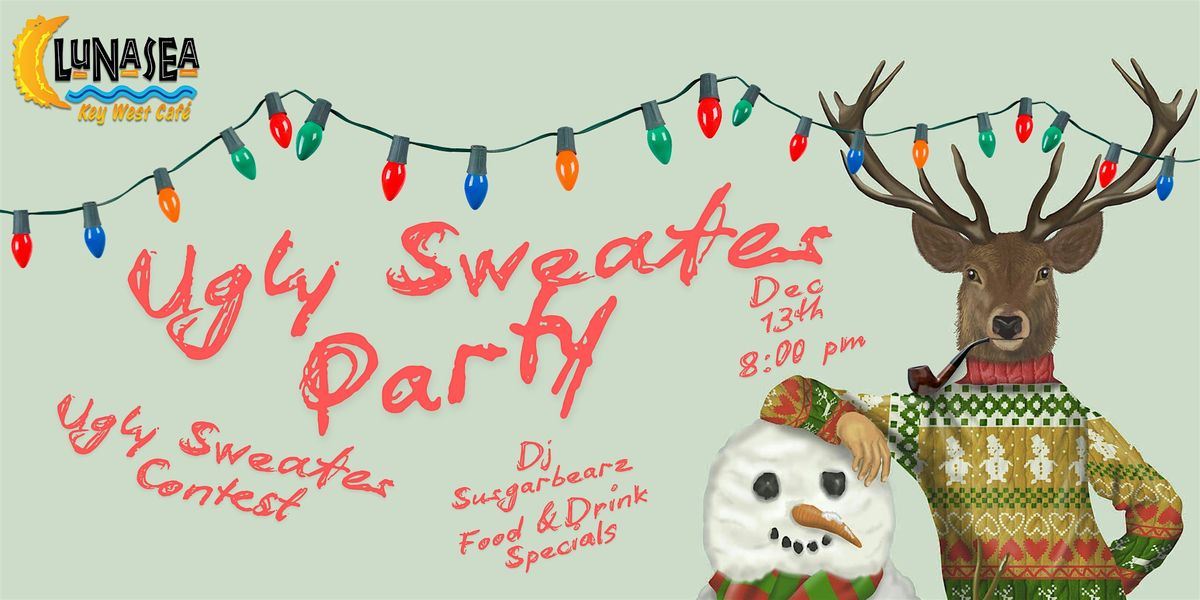 Lunasea's Ugly Sweater Party!, 13 December | Event in Virginia Beach | AllEvents