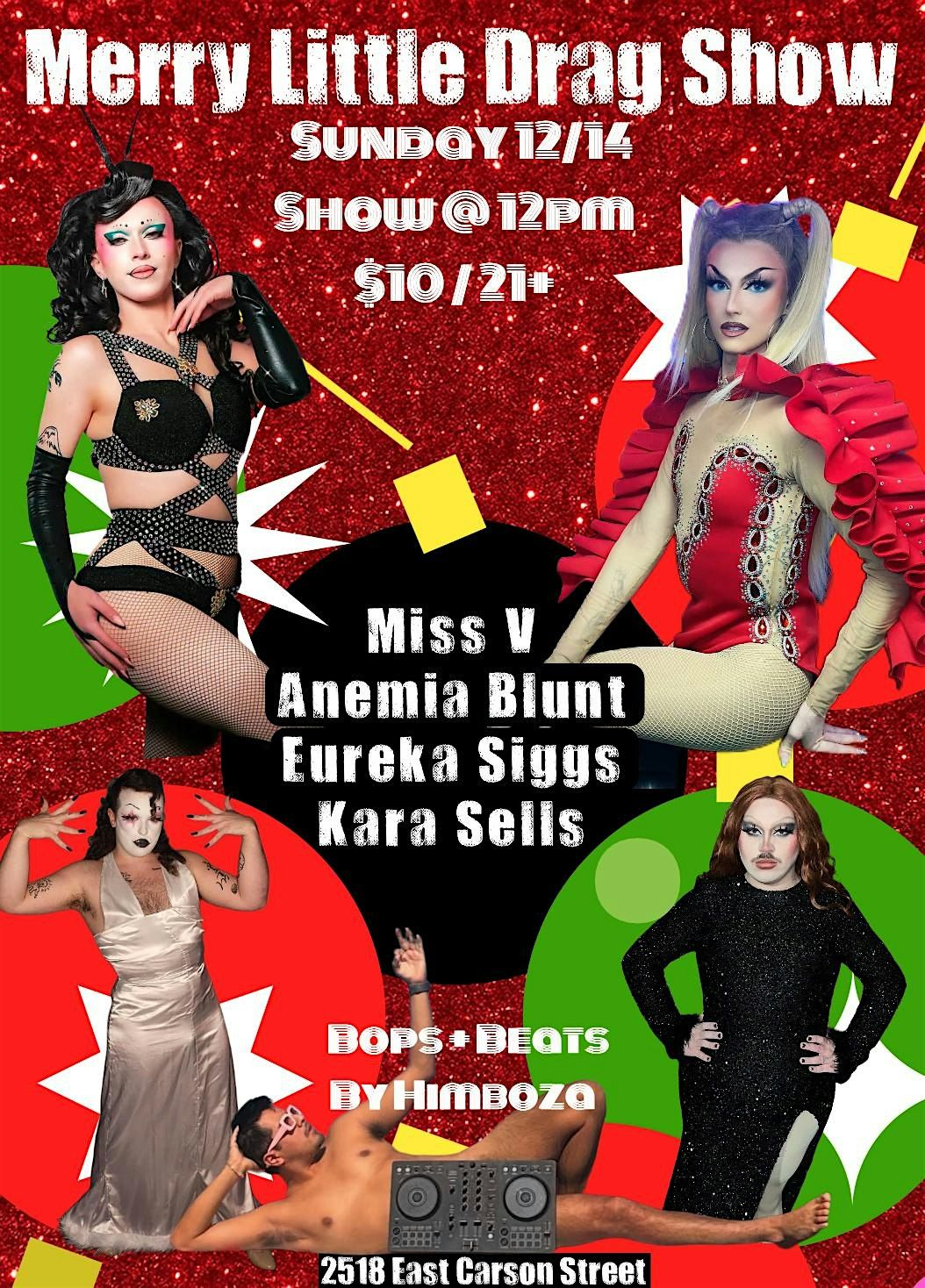 Merry Little Drag Show, 14 December | Event in Pittsburgh | AllEvents