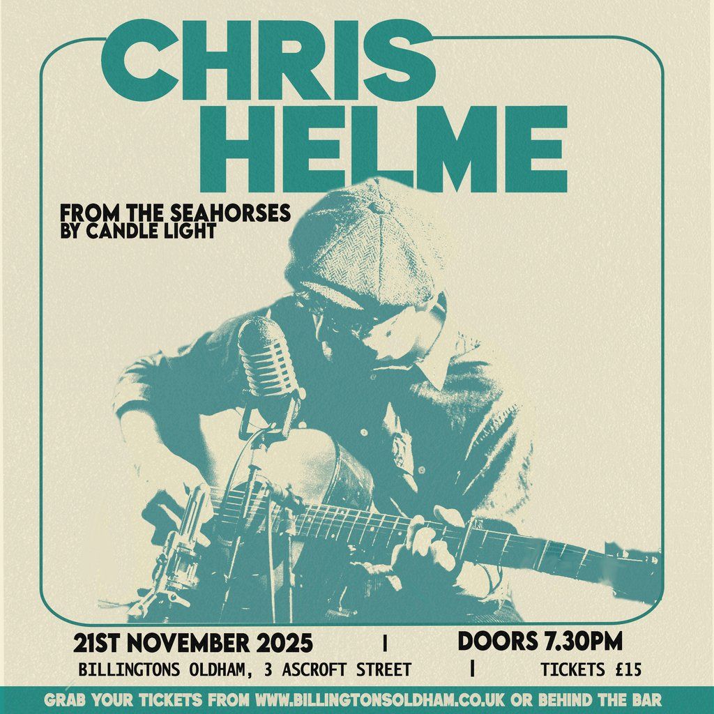 Chris Helme - By Candle Light, 21 November | Event in Oldham | AllEvents