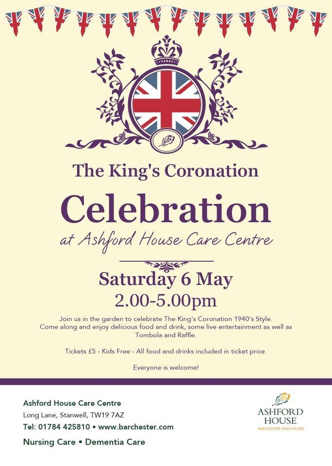The Kings Coronation Party, Ashford House Care Centre Barchester