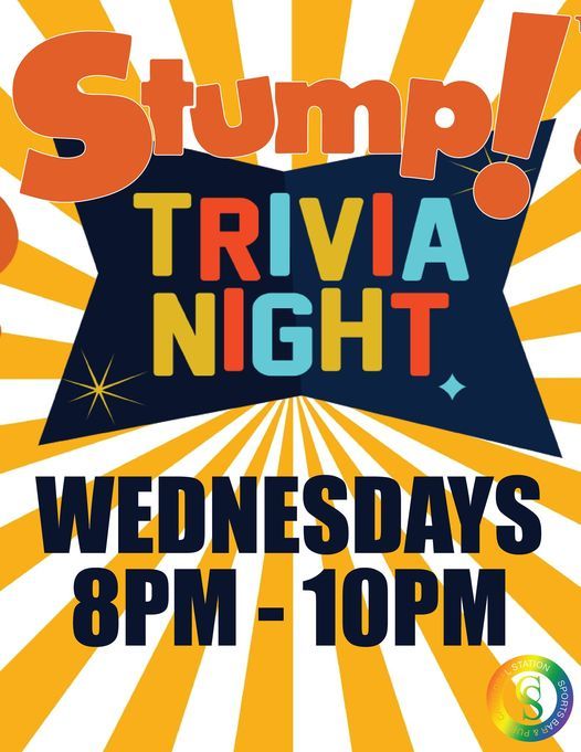 Stump! Trivia Night, Cathedral Station, Boston, November 4 2020