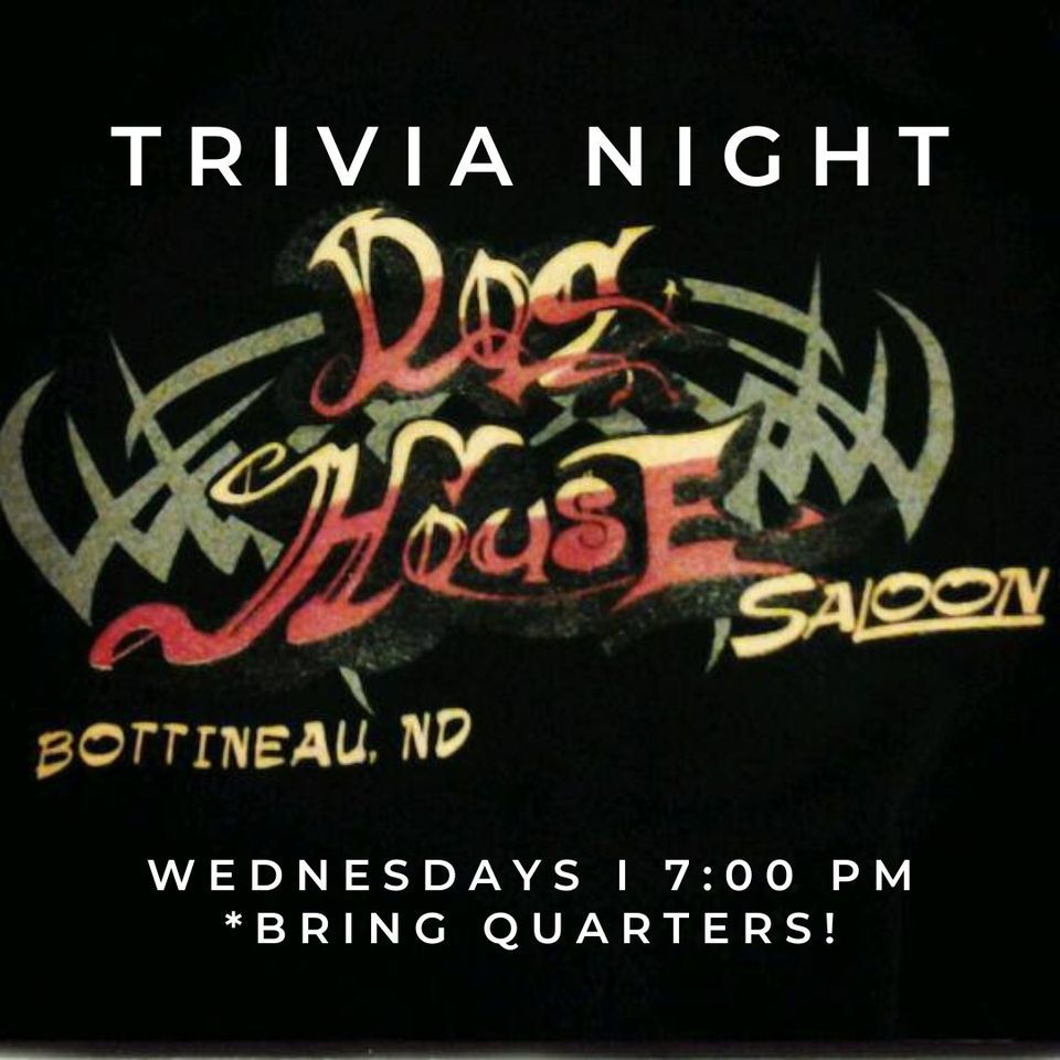 Doghouses Trivia Night, Dog House Saloon, Bottineau, 6 March 2024 AllEvents.in