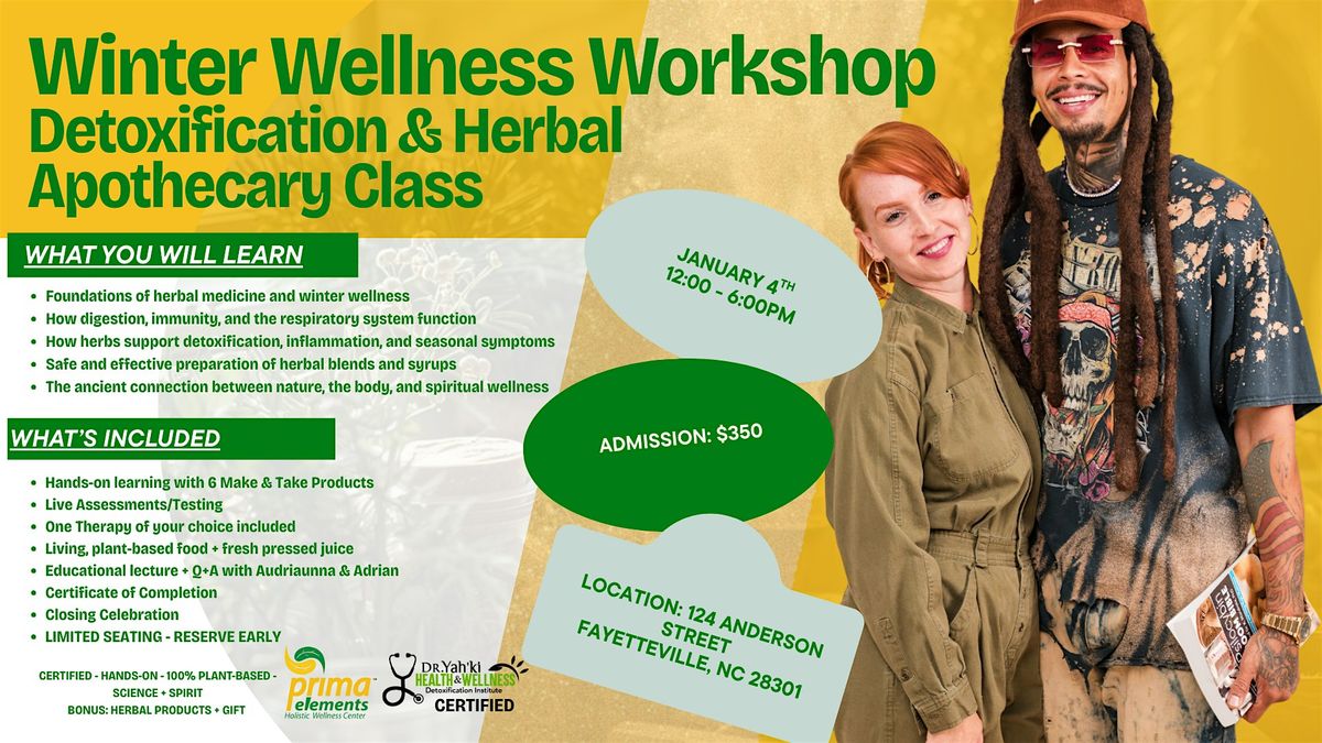Winter Wellness & Apothecary Certification Workshop
