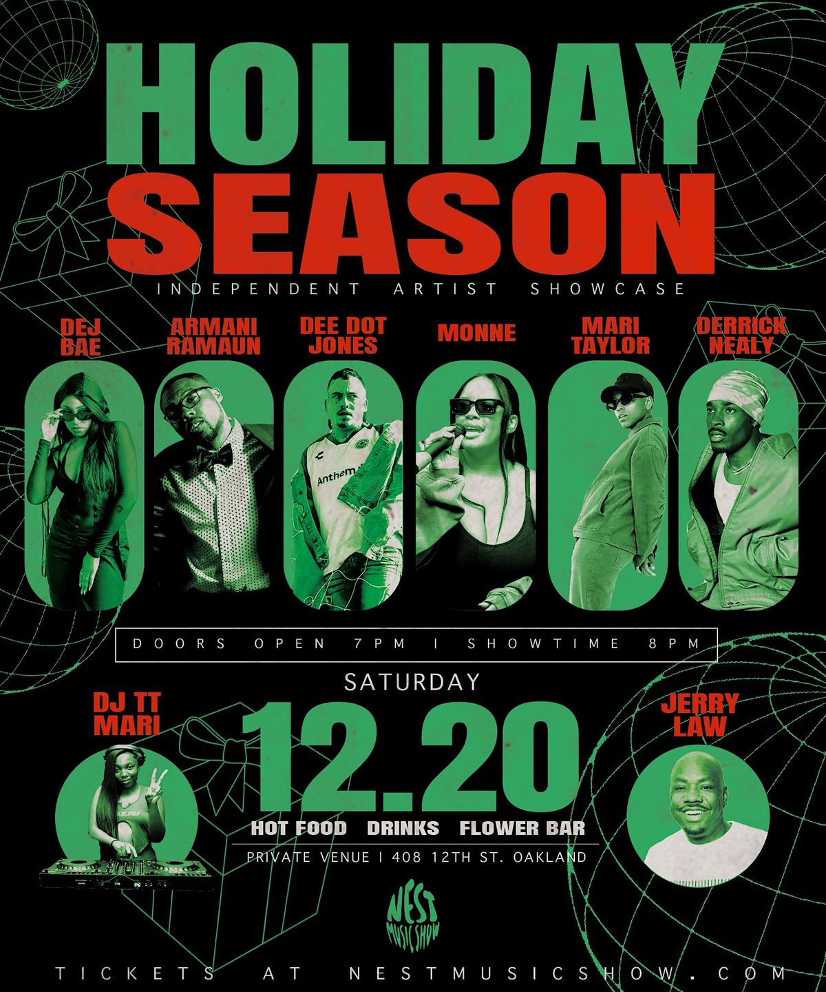 Holiday Season, 20 December | Event in Oakland | AllEvents