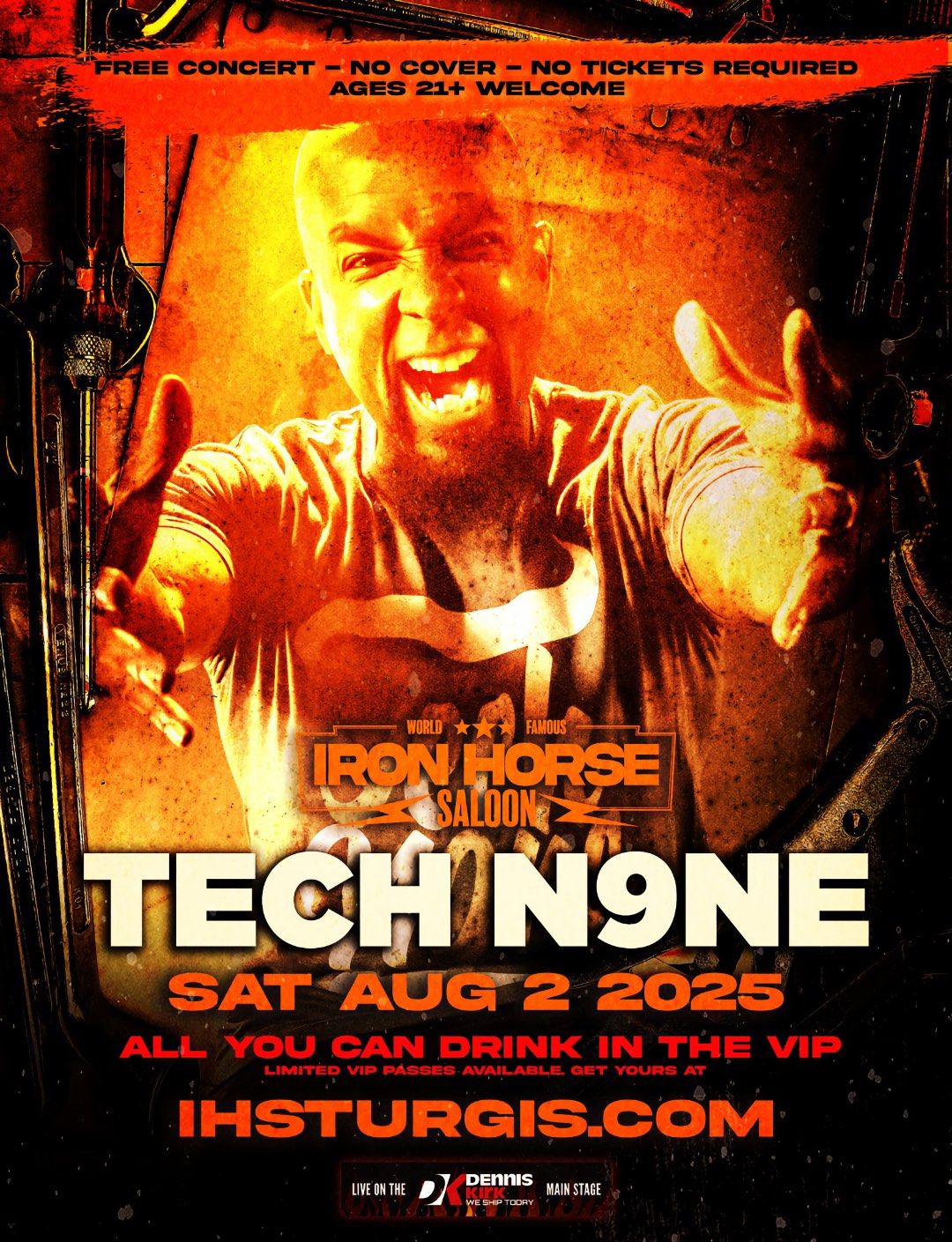Tech N9ne at Tall Pine Distillery, 25 July | Event in Noel | AllEvents