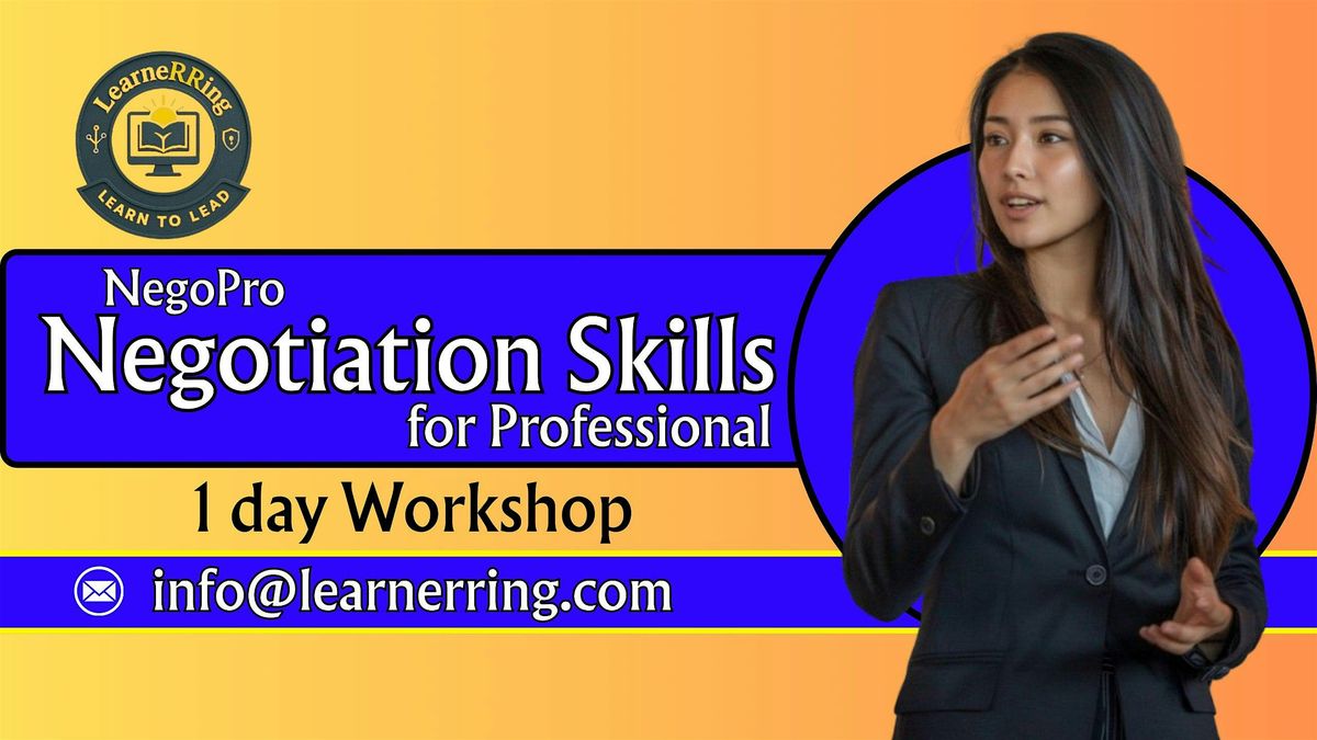 Negotiation Skills - Professional 1 Day Workshop | Richardson, TX, 19 December | Event in Richardson | AllEvents