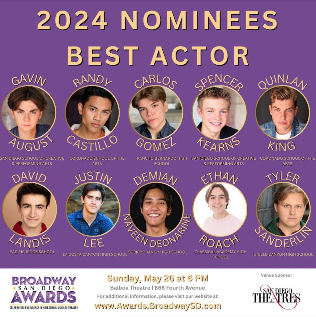 Broadway San Diego Awards at Balboa Theatre - San Diego, 25 May | Event in San Diego | AllEvents