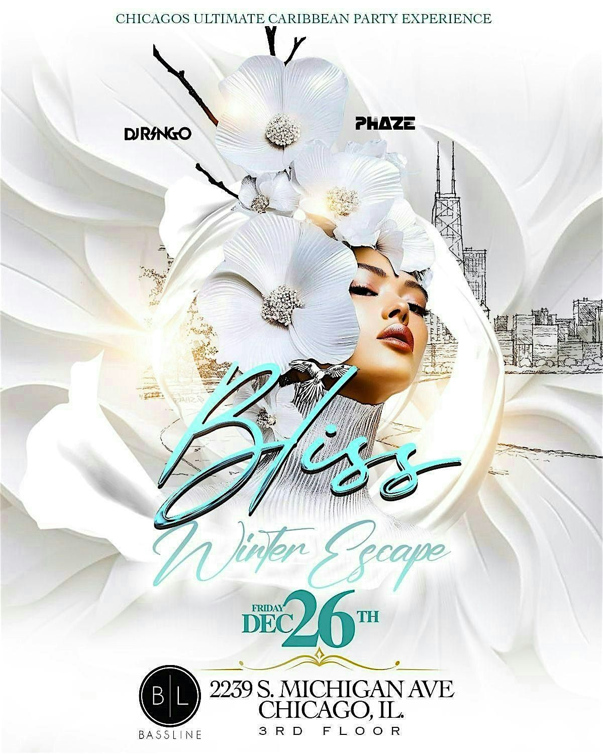 BLISS: Winter Escape!! Chicagos Ultimate Caribbean Party Experience, 26 December | Event in Chicago | AllEvents