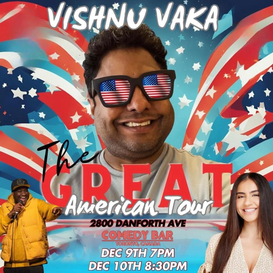 Vishnu Vaka at Funny Bone - Orlando, 3 December | Event in Williamsburg | AllEvents