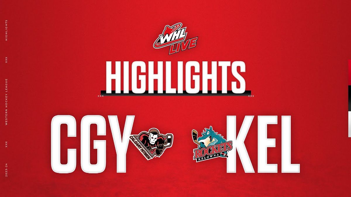 Calgary Hitmen at Kelowna Rockets at Prospera Place, 16 January | Event in Kelowna | AllEvents