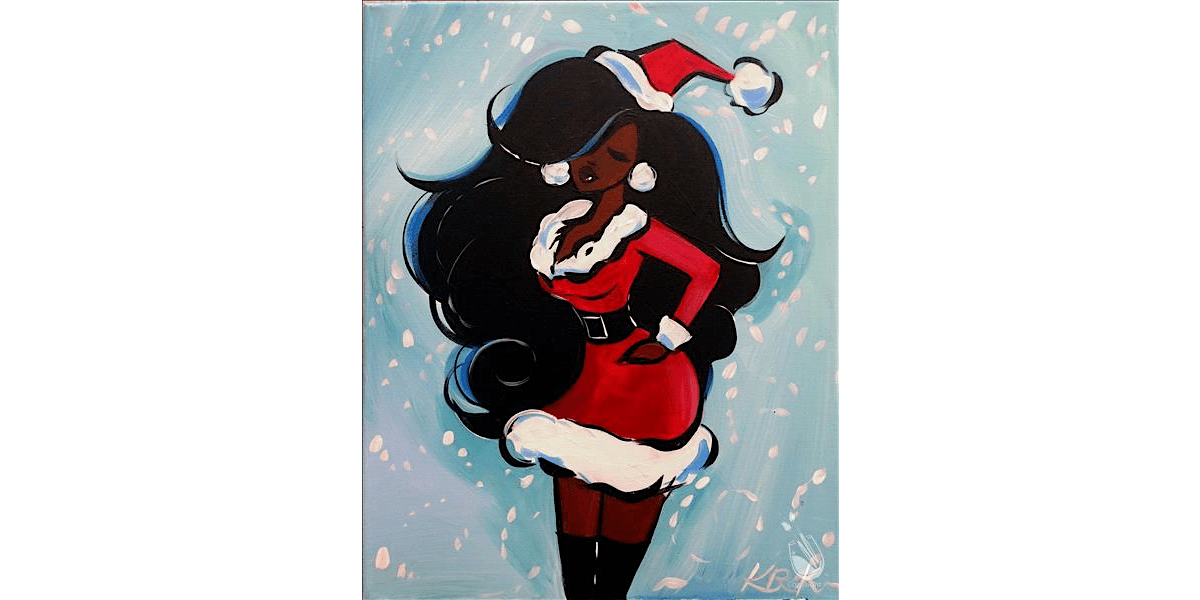 Santa Beauty - Paint and Sip in Houston | Classpop!™, 5 December | Event in Houston | AllEvents
