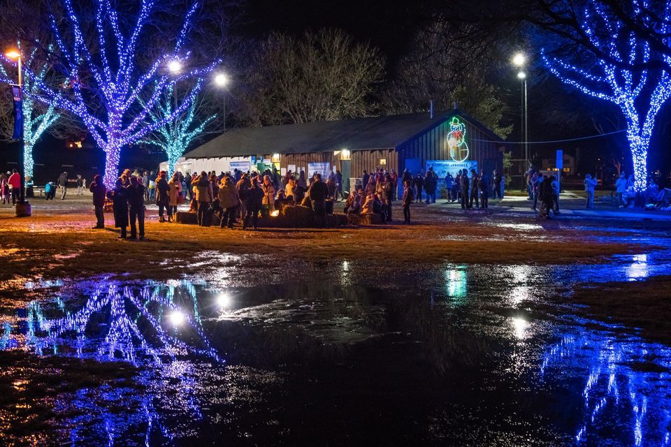 Waukesha JanBoree Glow Winter Green Walk, Rotary Building, Waukesha