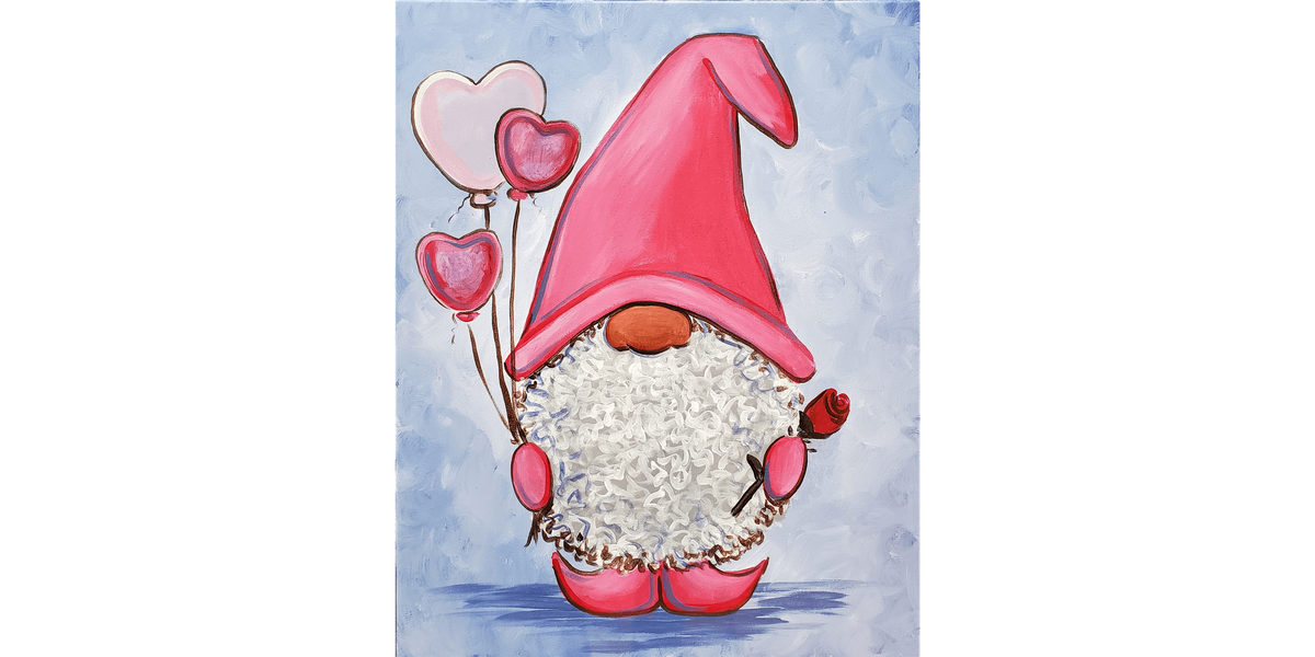 Valentine Gnome - Paint and Sip in Tyler | Classpop!™, 24 January | Event in Tyler | AllEvents