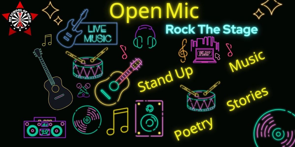 OPEN MIC - ROCK THE STAGE, 8 June | Event in Bangalore | AllEvents