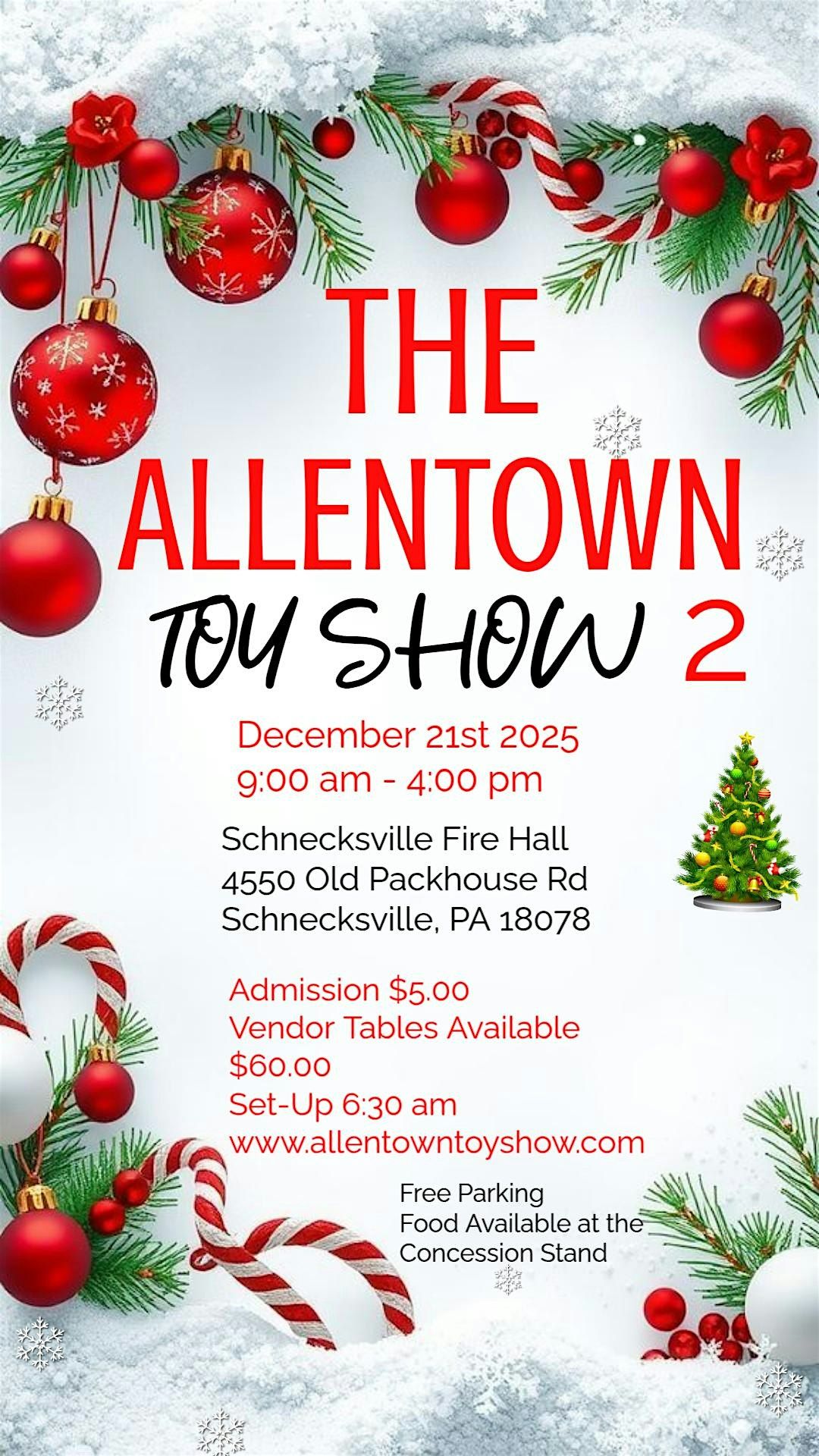 THE ALLENTOWN TOY SHOW 2, 21 December | Event in Schnecksville | AllEvents