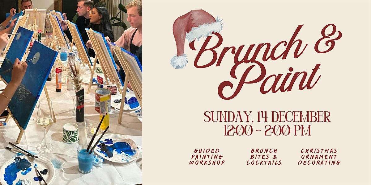 Sip & Paint Amsterdam - 14 December Sunday Brunch, 14 December | Event in Amsterdam | AllEvents