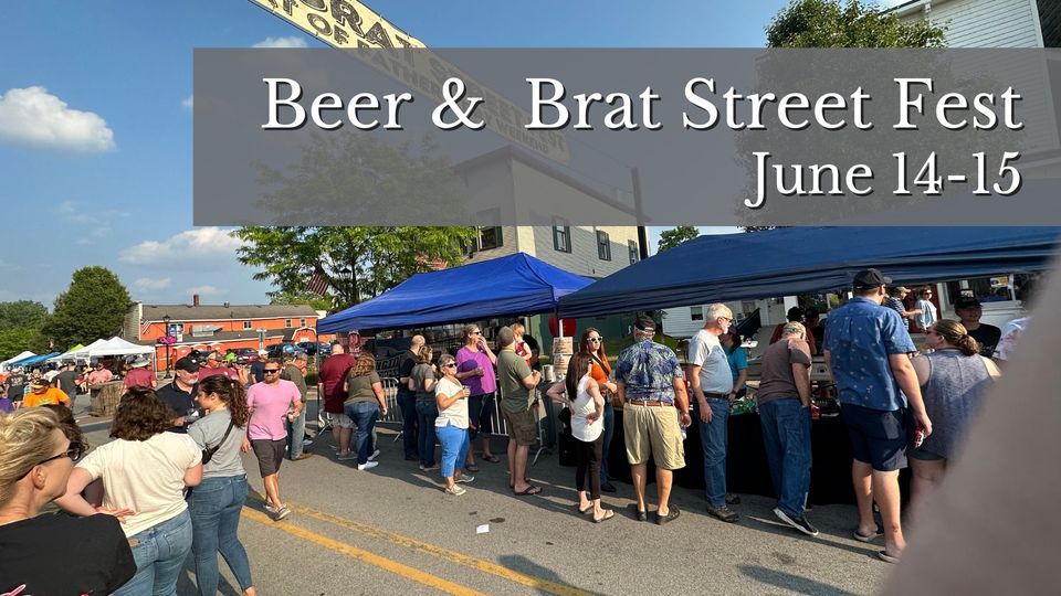 Beer & Brat Street Fest, Sparta’s Town Square, June 14 to June 15