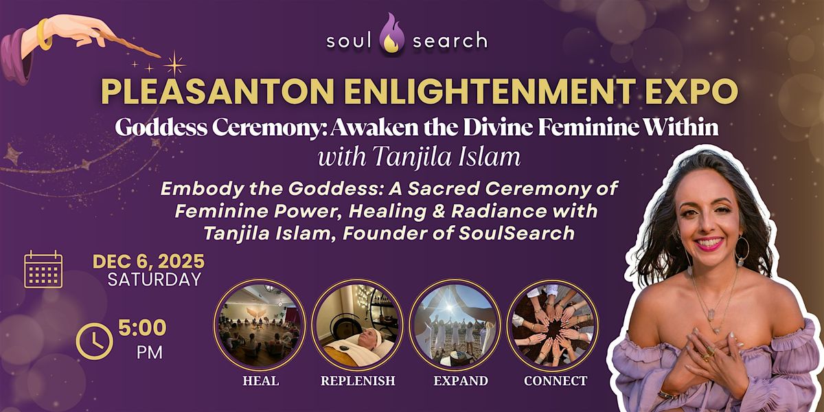 Embody the Goddess: A Sacred Ceremony of Feminine Power, Healing & Radiance, 6 December | Event in Pleasanton