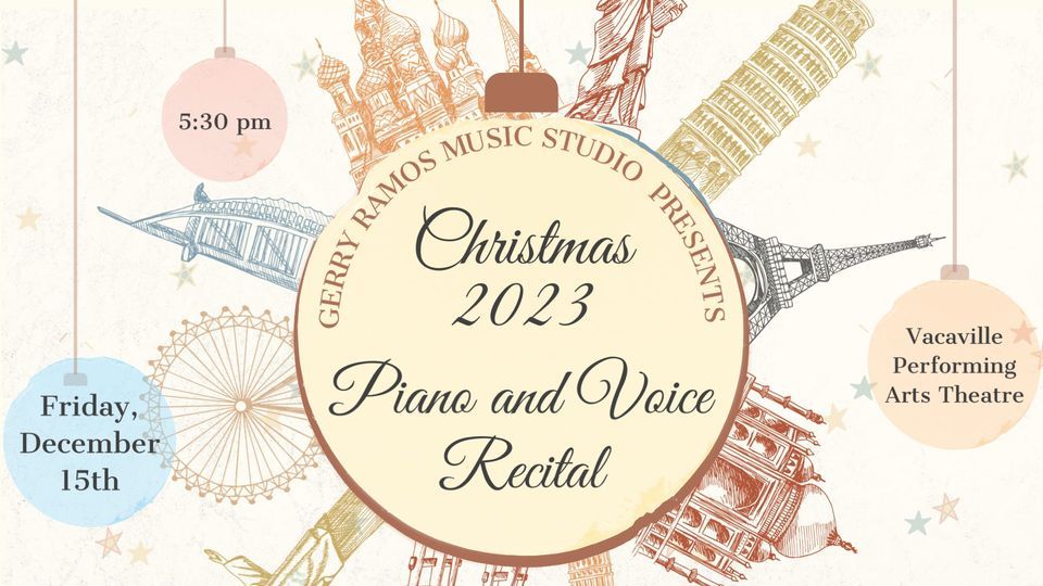 Gerry Ramos Music Studio presents Christmas 2023 Piano and Music