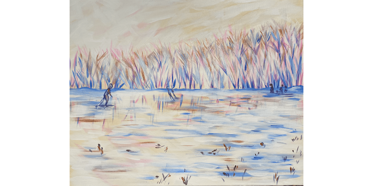 Skating With Monet - Paint and Sip in Tyler | Classpop!™, 3 January | Event in Tyler | AllEvents