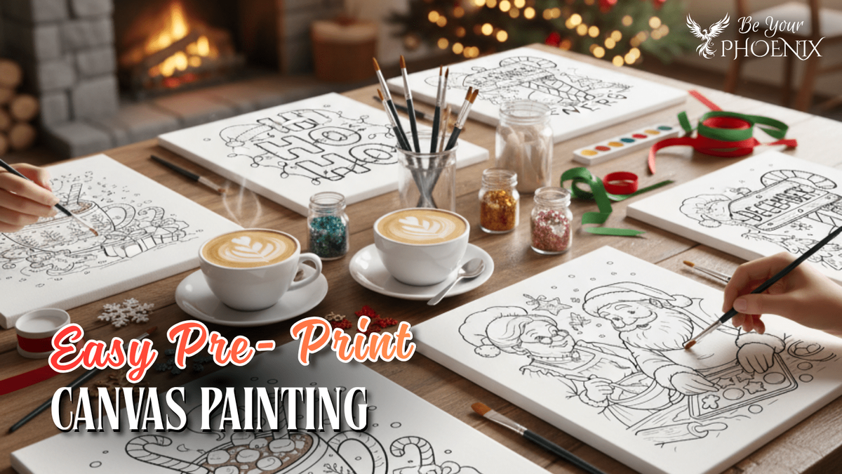 Easy Pre-Print Canvas Painting Workshop, 6 December | Event in Ghaziabad | AllEvents