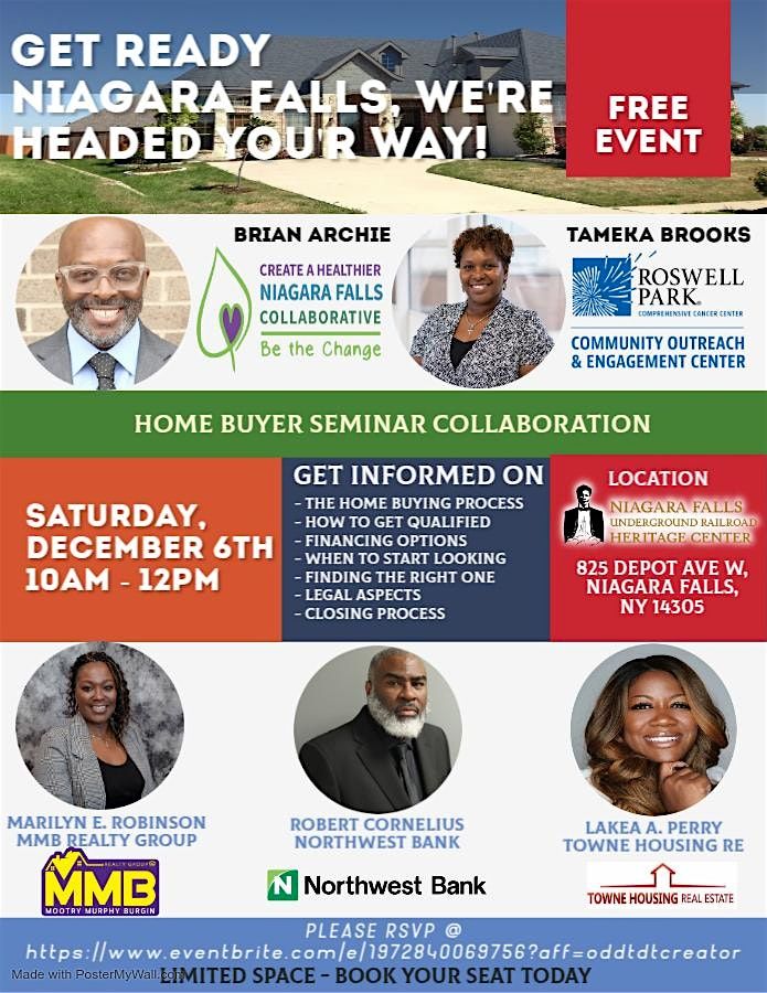 Homeownership Workshop, 6 December | Event in Niagara Falls | AllEvents