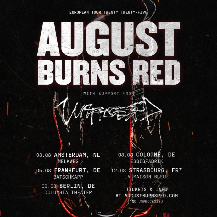August Burns Red Amsterdam Tickets, 3 August | Event in Amsterdam | AllEvents
