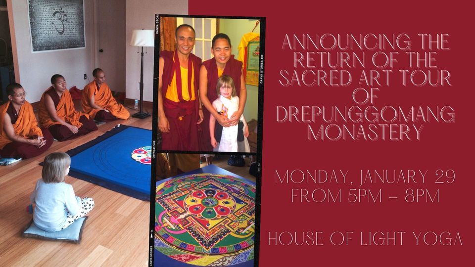 Announcing the return of the Sacred Art Tour of Drepung Gomang