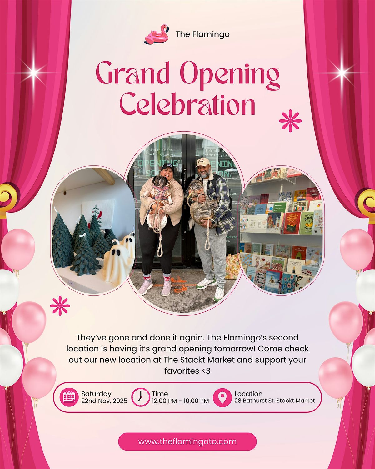 Grand Opening of The FLamingo @ The Stackt Market | Event in Toronto | AllEvents